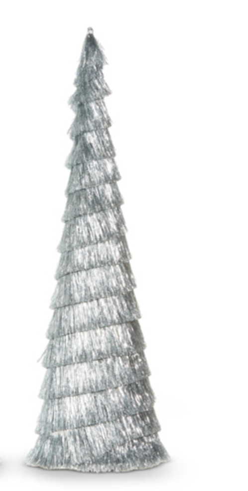 SILVER TINSEL TREE - A. Dodson's