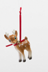 Tinsel Town Deer Ornament - A. Dodson's