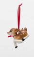 Tinsel Town Deer Ornament - A. Dodson's