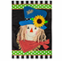 Scarecrow Friend Garden Applique Flag - A. Dodson's