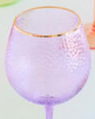 Rainbow Wine Glass, 8 Colors By Glitterville - A. Dodson's