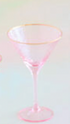 Rainbow Martini Glass, 8 Colors By Glitterville - A. Dodson's