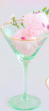 Rainbow Martini Glass, 8 Colors By Glitterville - A. Dodson's