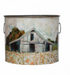 Metal Bucket with Handles - A. Dodson's