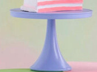 12.5" Rainbow Cake Plate