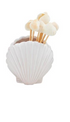 Shell Toothpick Caddy Sets - 4 Styles BY MUD PIE - A. Dodson's