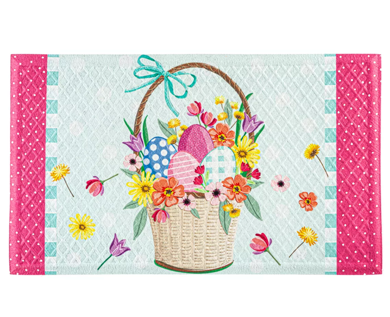 Easter Basket Embossed Mat - A. Dodson's