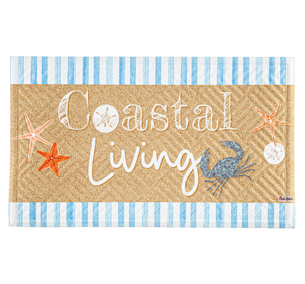 Coastal Living Embossed Mat - A. Dodson's