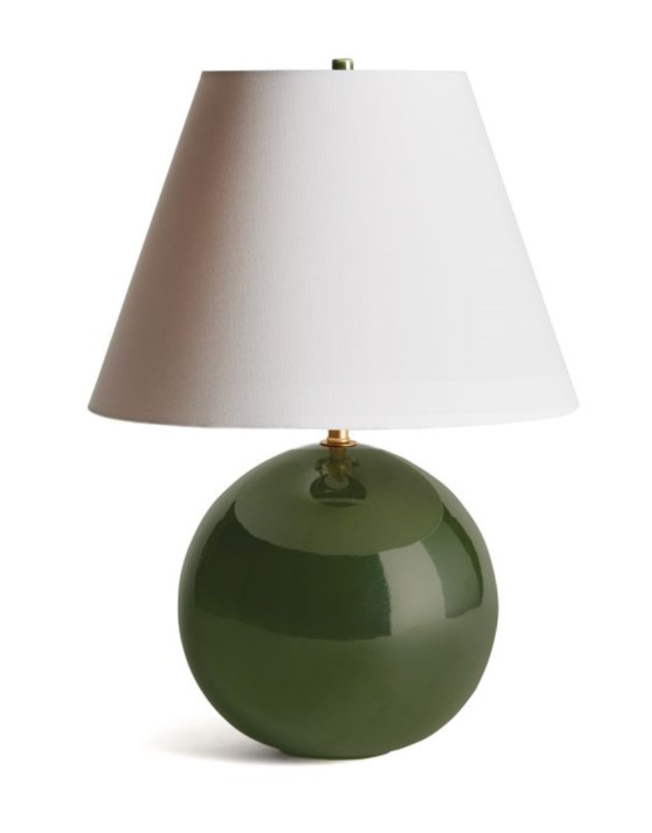 GREEN BELLAMY LAMP BY NAPA HOME & GARDEN - A. Dodson's