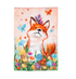 Fox and Wildflowers Linen Garden Flag - A. Dodson's