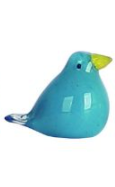 Mini Colorful Bird Figurine - 4 Colors - A. Dodson's