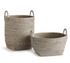 BURMA RATTAN ORCHARD BASKETS, SET OF 2 BY NAPA HOME & GARDEN - A. Dodson's