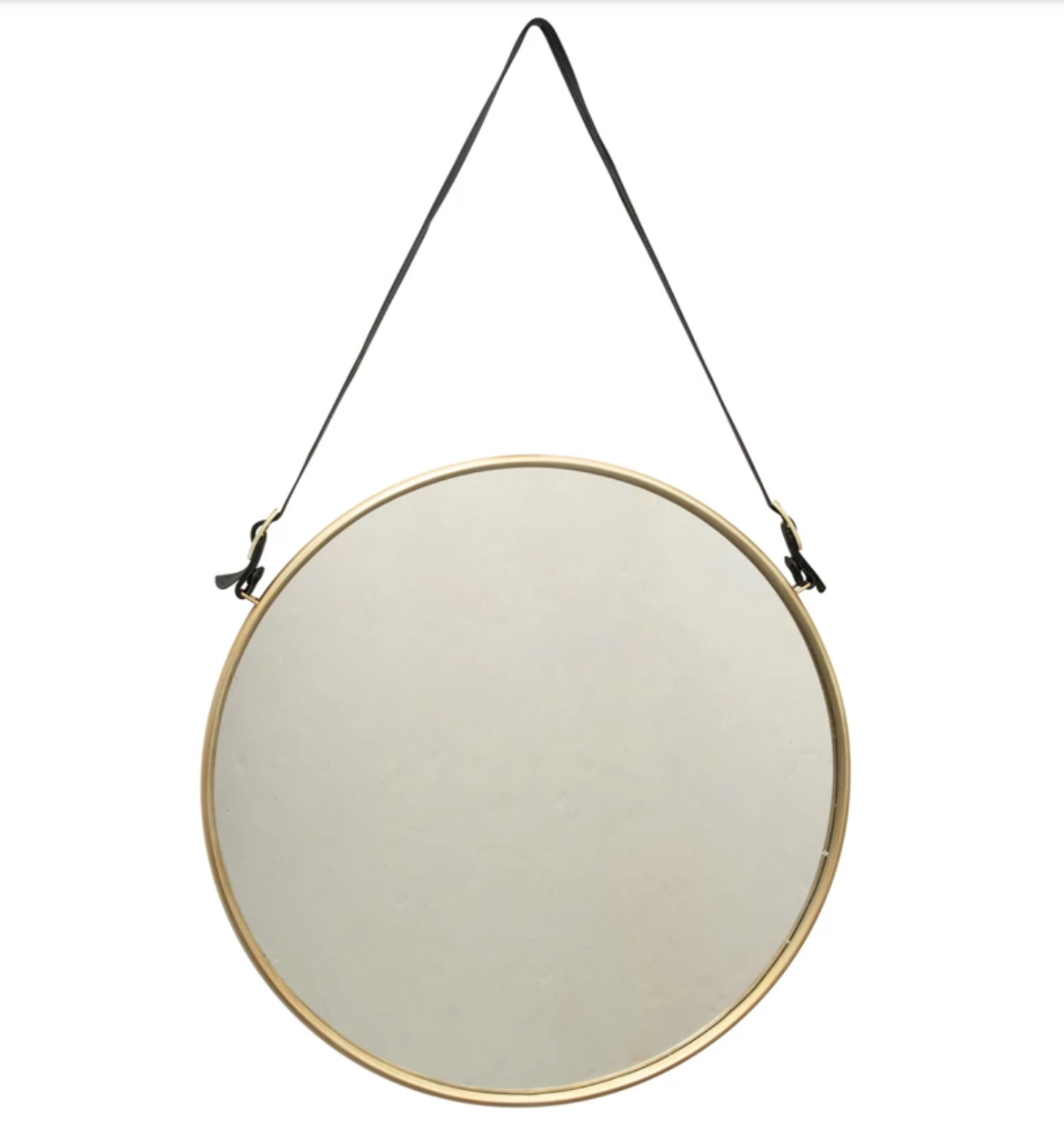 Hanging Wall Mirror with Buckle Strap - A. Dodson's