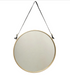 Hanging Wall Mirror with Buckle Strap - A. Dodson's