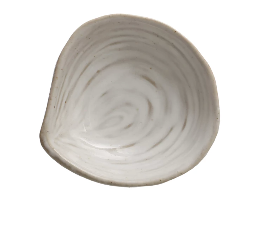 Stoneware Shell Dish | FREE SHIPPING | A. DODSON'S