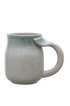 16 oz. Stoneware Mug w/ Whale Tail Handle, 3 Colors (Each One Will Vary) - A. Dodson's