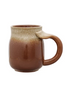 16 oz. Stoneware Mug w/ Whale Tail Handle, 3 Colors (Each One Will Vary) - A. Dodson's