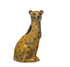 Hand-Painted Stoneware Leopard Shaped Vase, Crackle Glaze (Each One Will Vary) - A. Dodson's