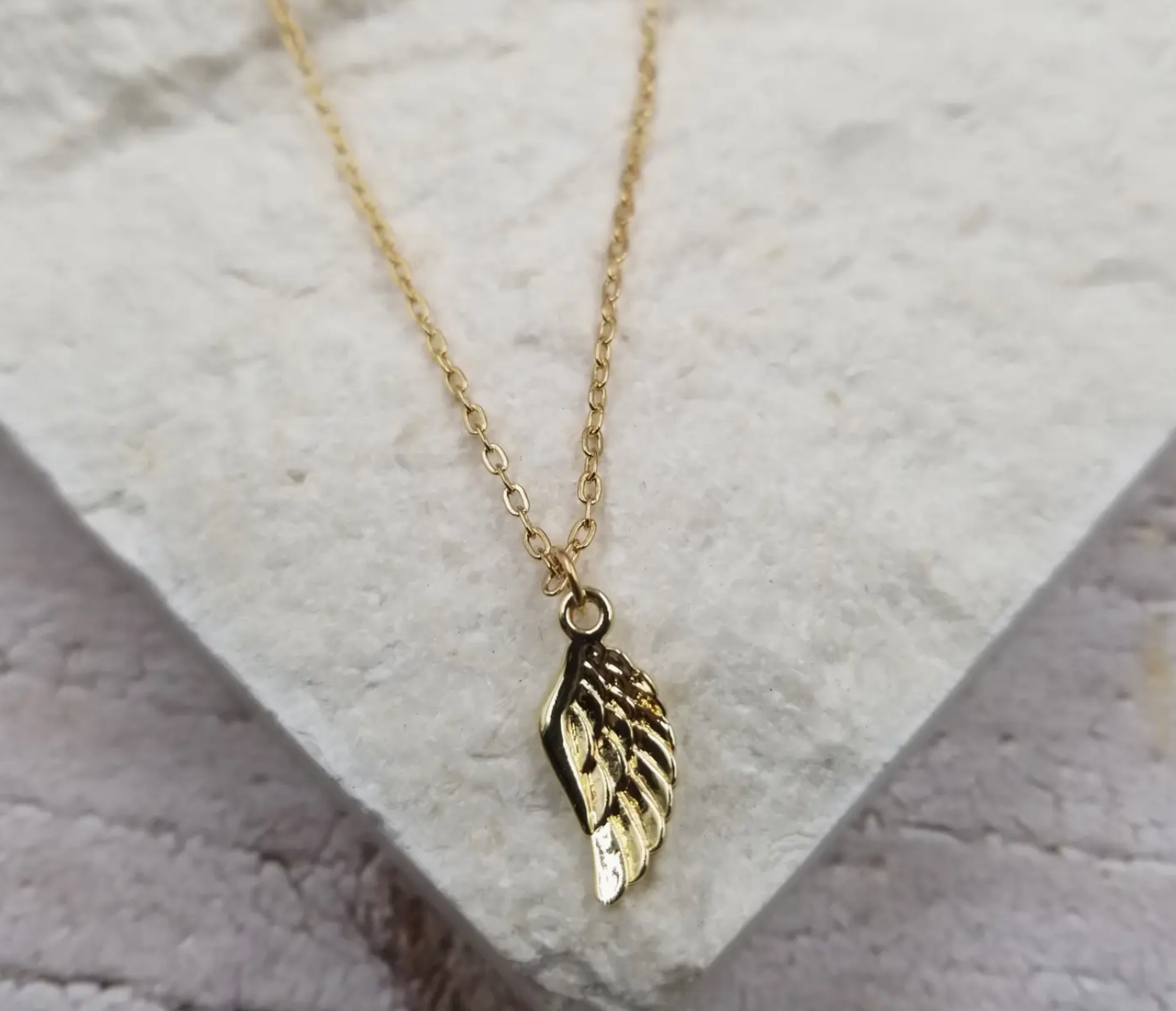 Angel Wing Necklace - A. Dodson's