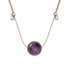 Hyevibe Gemstone Slider Necklace - Silver - 8 Styles by &Livy - A. Dodson's