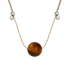 Hyevibe Gemstone Slider Necklace - Silver - 8 Styles by &Livy - A. Dodson's