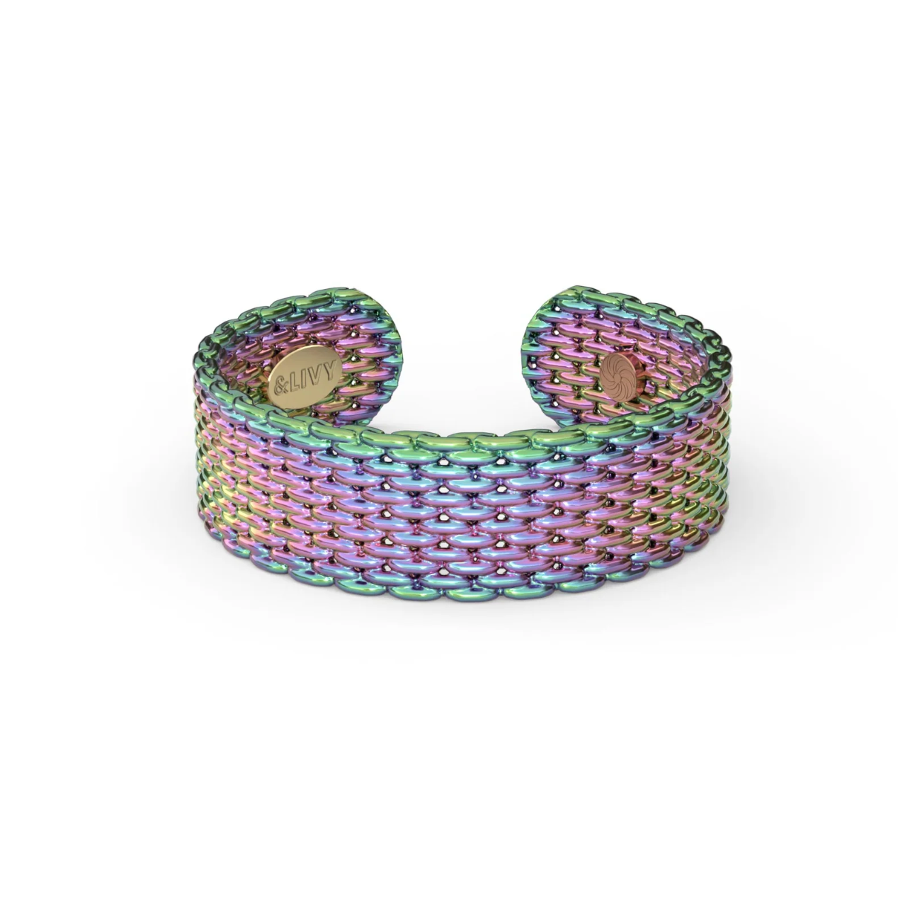 Metalystic Mesh - 6mm Ring - 6 colors, 2 sizes by &Livy - A. Dodson's