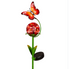 24"H Solar Garden Stake, Spring Flower Friend - 4 Styles