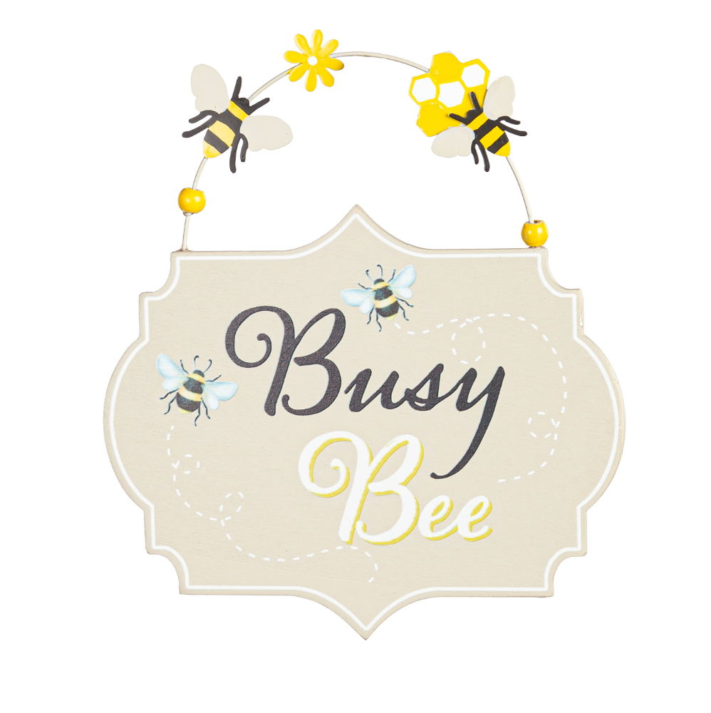 Wood Bee Sign - 6 Styles - A. Dodson's