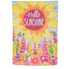 Hello Sunshine Suede Garden Flag - A. Dodson's