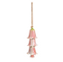 Pink Ceramic Flower Garden Bell - A. Dodson's