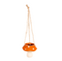 Orange Mushroom Ceramic Hanging Planter - A. Dodson's