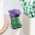 NORA FLEMING JUMPIN' PUDDLES GREEN BOOTS MINI A227 - A. Dodson's