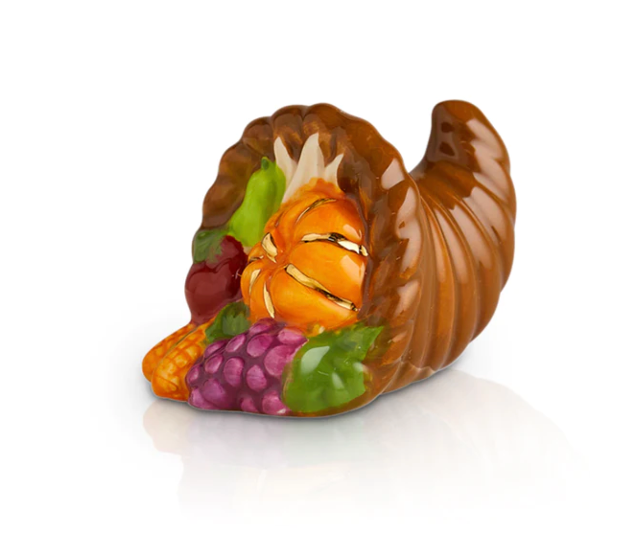 NORA FLEMING AUTUMN'S BOUNTY CORNUCOPIA MINI A162 - A. Dodson's