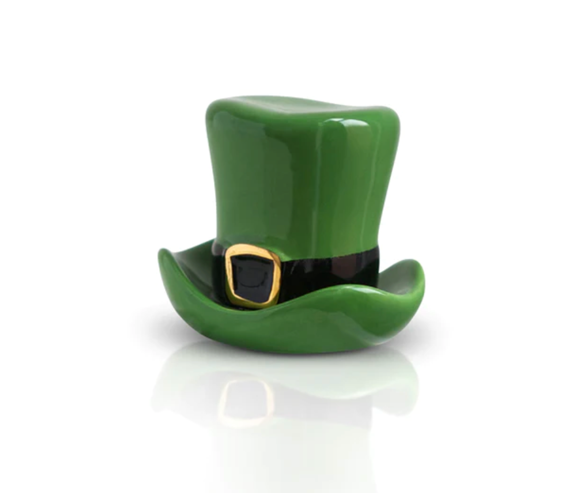 NORA FLEMING SPOT O' IRISH ST. PATRICKS DAY LEPRECHAUN HAT MINI A87 - A. Dodson's