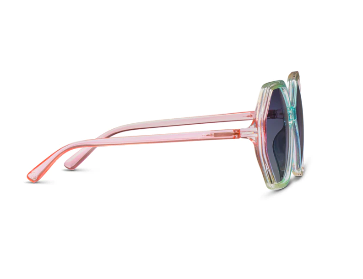 PEEPERS POLARIZED CALYPSO SUNGLASSES - MINT/PINK - A. Dodson's