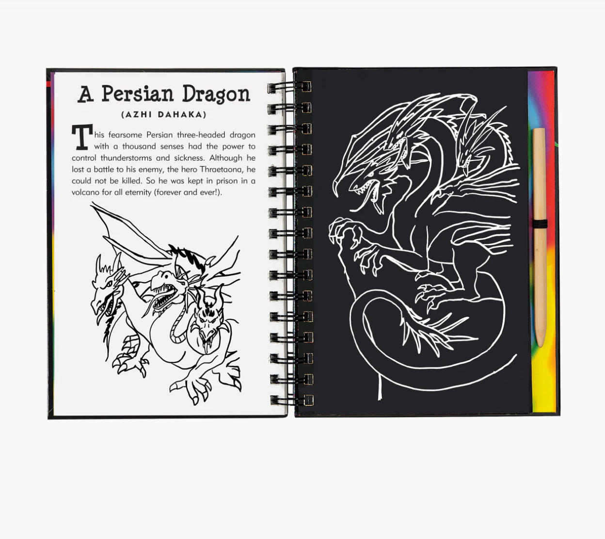 Scratch and Sketch Dragons & Mythical Creatures - A. Dodson's