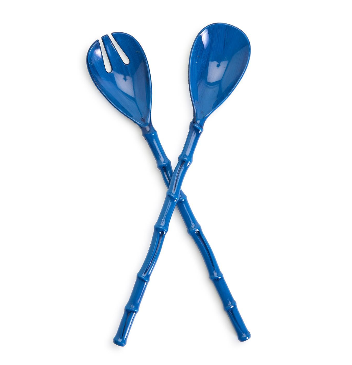 Blue Bamboo Touch Accent Set of 2 Servers - A. Dodson's