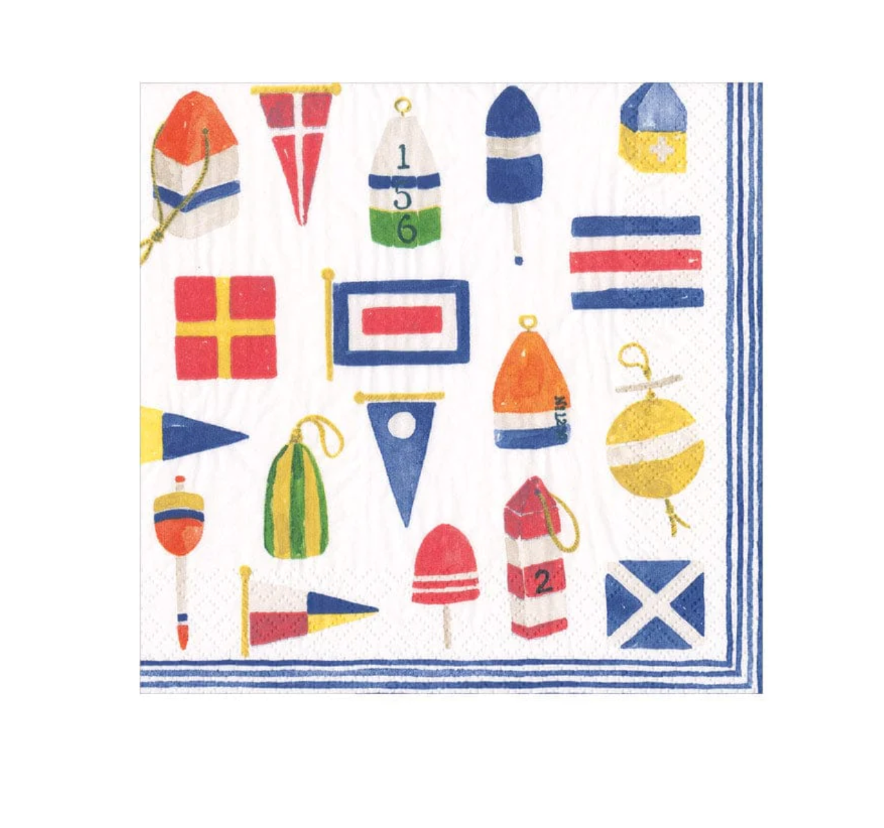 Nantucket Paper Cocktail Napkins - A. Dodson's