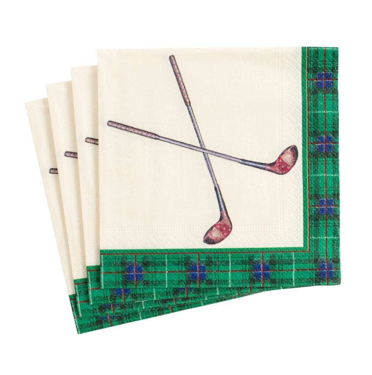 Golfing Paper Cocktail Napkins - A. Dodson's