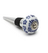 Blue & White Hand-Painted Bottle Stopper - 6 Styles - A. Dodson's