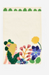 Woman Dish Towel, 2 Asst, Fabric, 18" x 28"