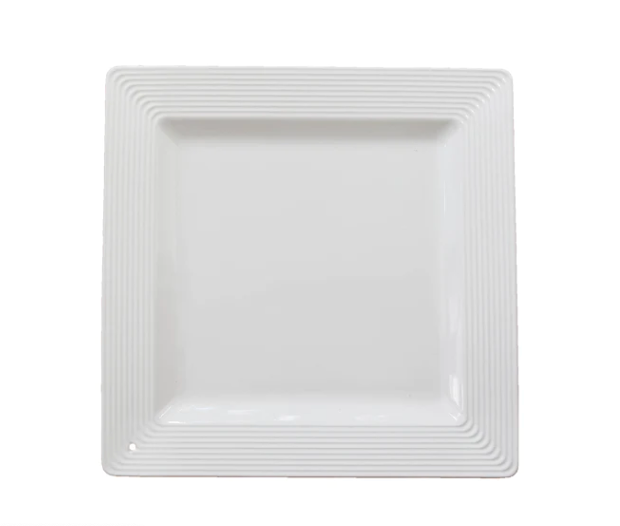 NORA FLEMING PINSTRIPES SQUARE PLATTER K9 - A. Dodson's