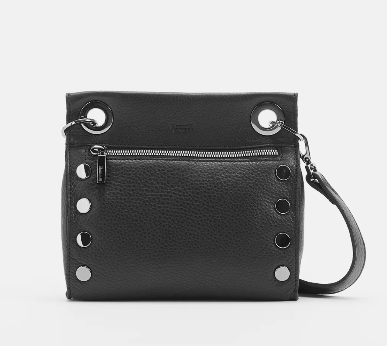 Hammitt Tony SML Crossbody in Black/Gunmetal - A. Dodson's