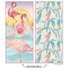 Flamingo Sunset Microfiber Beach Towel - A. Dodson's