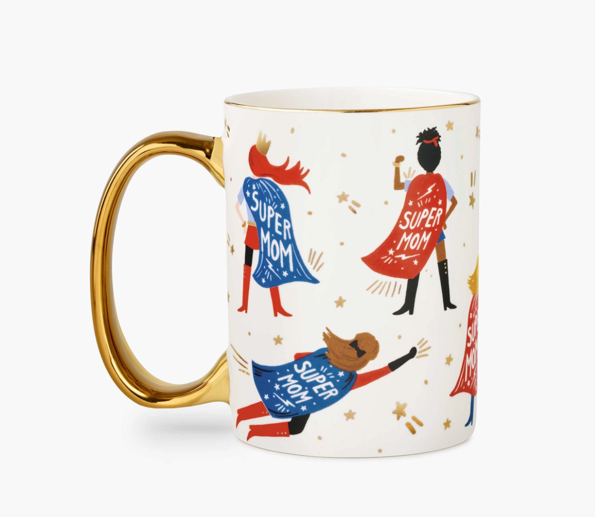 Super Mom Porcelain Mug by Rifle Paper Co - A. Dodson's