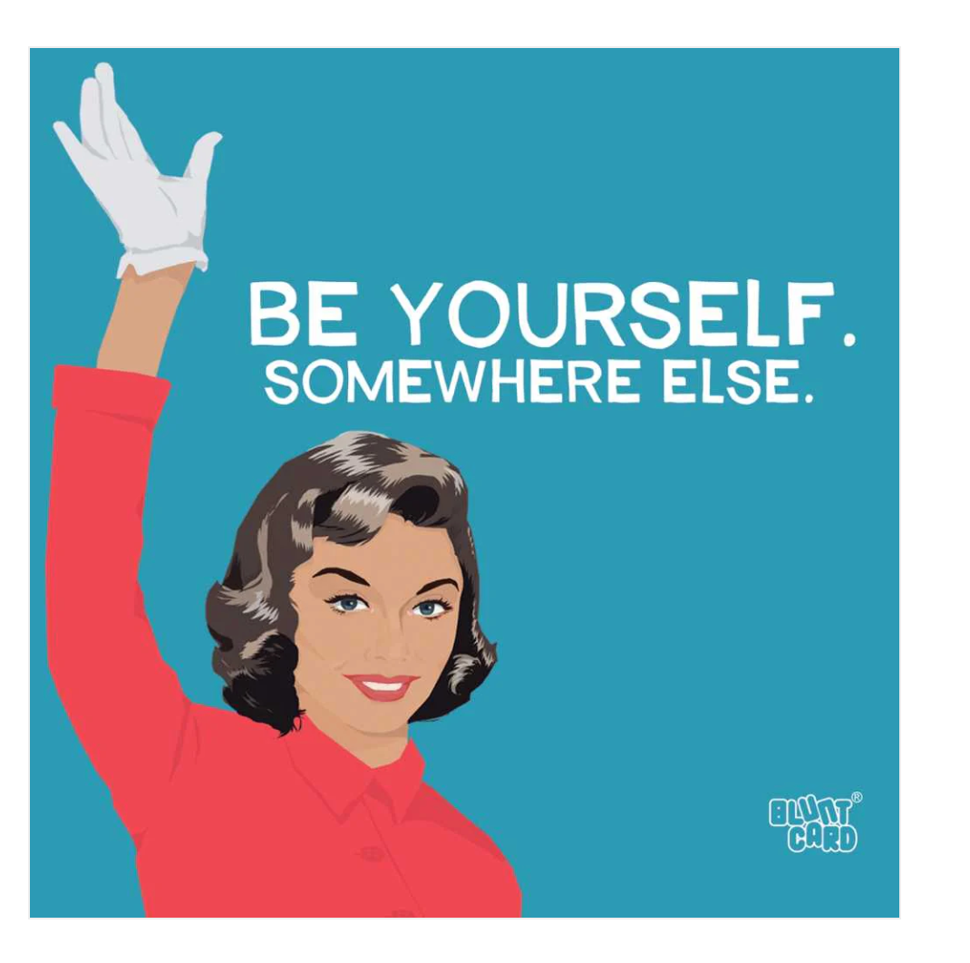 Be Yourself Napkins - A. Dodson's