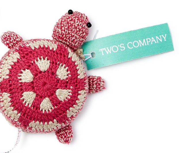 Crotchet Knit Turtle Measuring Tape - 3 Colors - A. Dodson's