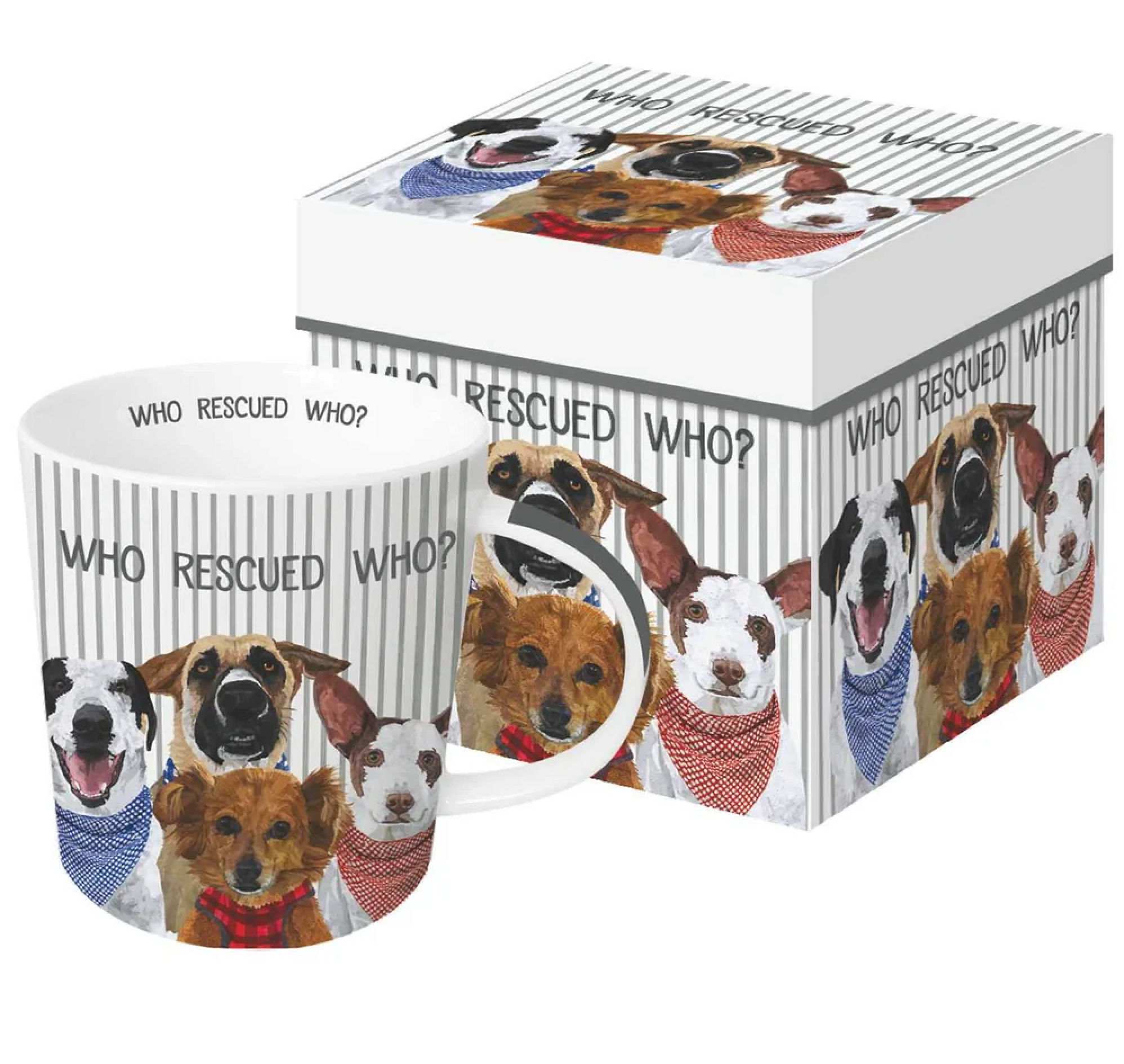 Wo Rescued Who Gift-Boxed Mug - A. Dodson's