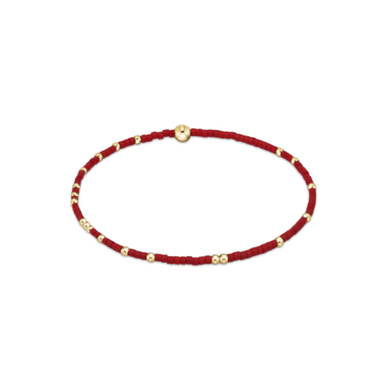 gameday hope unwritten bracelet - crimson - A. Dodson's