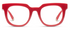 PEEPERS HARLOW BLUE LIGHT READERS - RED